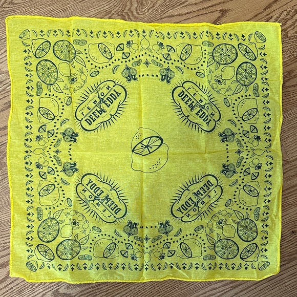 Deep Eddy Yellow Bandana - Picture 2 of 2